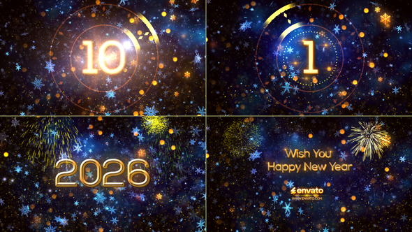 Photo of New Year Countdown 2026 – Videohive 41974500