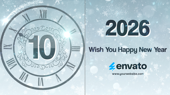 Photo of New Year Countdown 2026 – Videohive 42321671