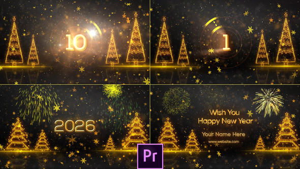Photo of New Year Countdown 2026 – Premiere Pro – Videohive 55944075
