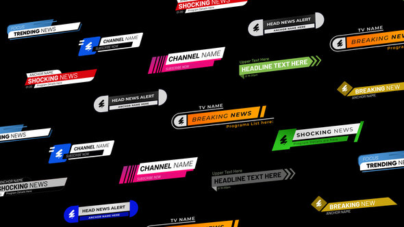 Photo of News Live Lower Thirds – Videohive 60383253