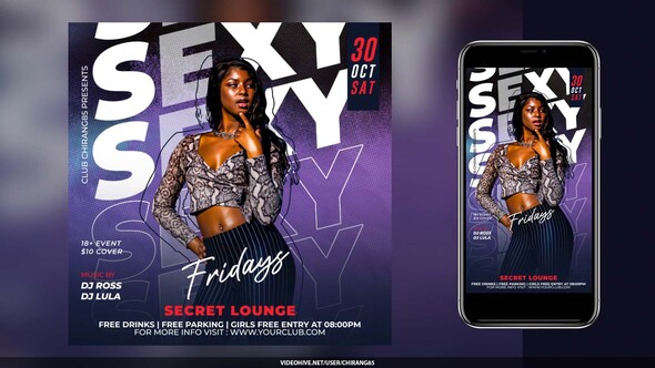 Photo of Night Club Flyer v25 – Videohive 60160559