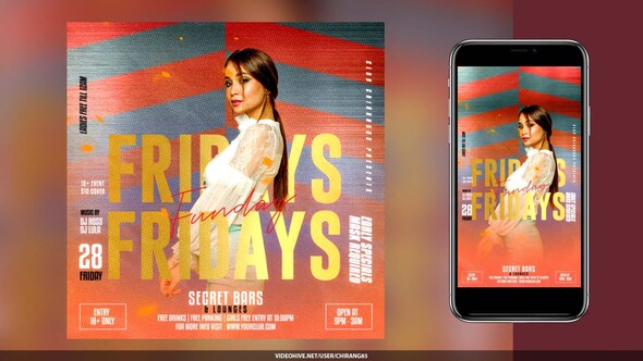 Photo of Night Club Flyer v27 – Videohive 60284825