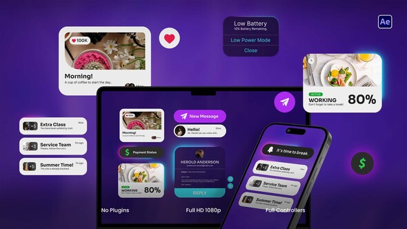 Photo of Notification UI – Videohive 60465990