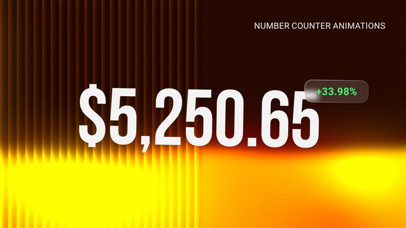 Photo of Number Counter Animations – Videohive 59985517