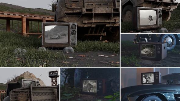 Photo of Old Tv Mockup – Videohive 60020553