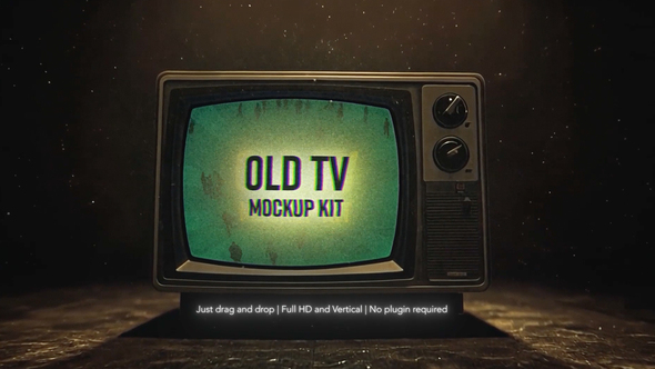 Photo of Old TV Mockup – Videohive 60506167