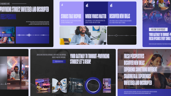 Photo of Podcast Visualizer Pack Premiere Pro – Videohive 60036877