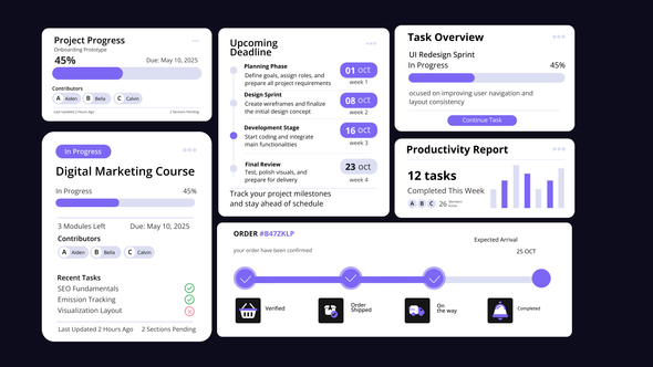 Photo of Progress Infographic – Videohive 60513804
