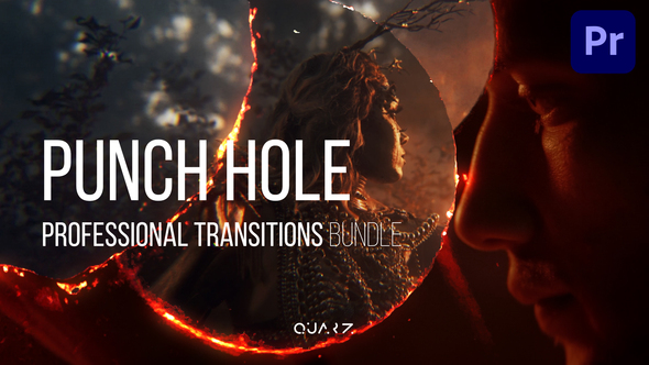 Photo of Punch Hole Transitions – Videohive 55612467