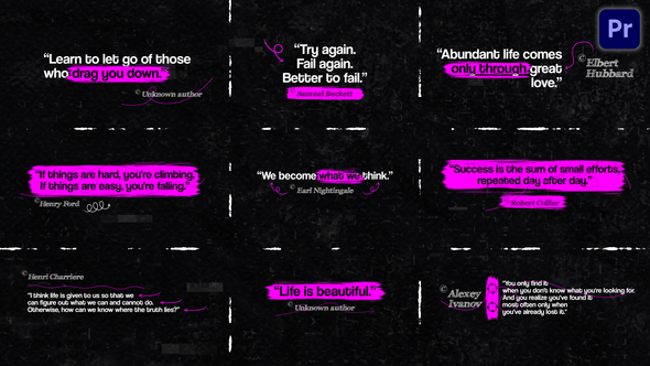 Photo of Quotes Titles I MOGRT – Videohive 60533970