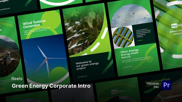 Photo of Reels – Green Energy Corporate Intro Premiere Pro Templates – Videohive 59960837