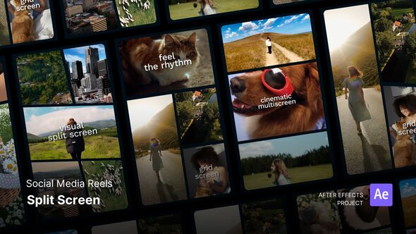 Photo of Reels – Split Screen After Effects Project Files – Videohive 60237952