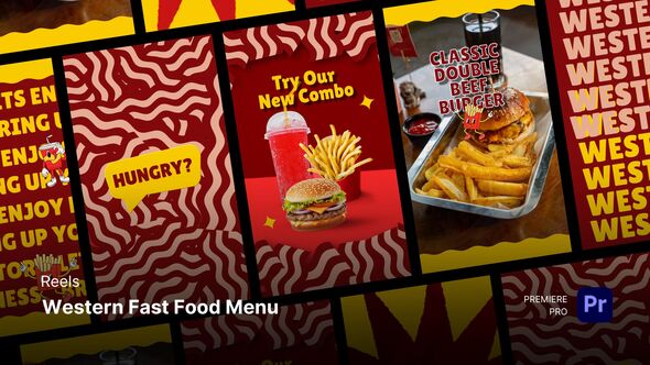 Photo of Reels – Western Fast Food Menu Premiere Pro Templates – Videohive 59960900