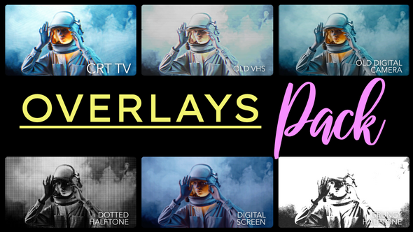 Photo of Retro Overlays Pack – Videohive 60283088
