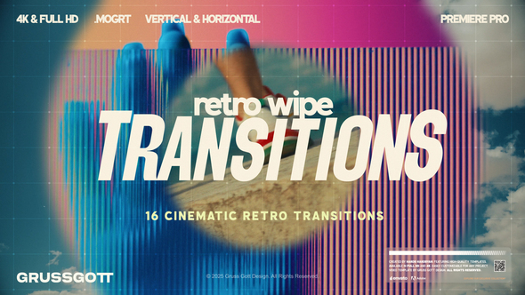 Photo of Retro Transitions – Videohive 60536267