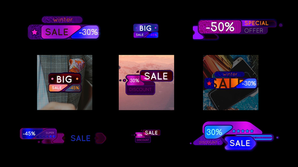 Photo of Sale Labels – Videohive 60211784