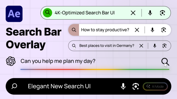 Photo of Search Bars – Videohive 60153642