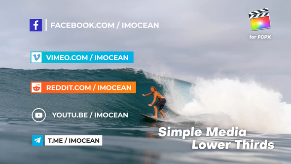 Photo of Simple Media Lower Thirds | FCPX – Videohive 60172963