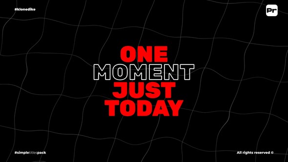 Photo of Simple Titles  mogrt – Videohive 60023199