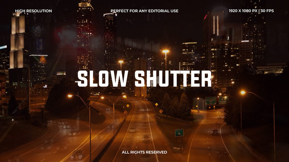 Photo of Slow Shutter Transitions – Videohive 60513602