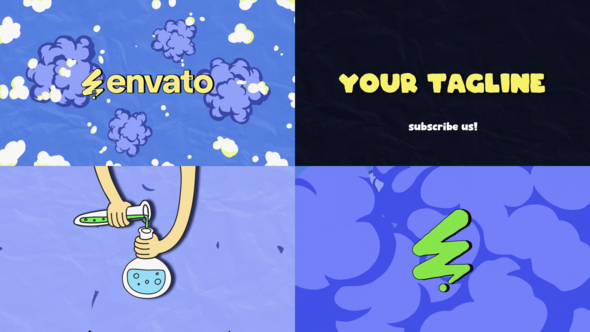 Photo of Smoke Explosion Chemical Reaction Logo for Premiere Pro – Videohive 60472409