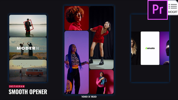 Photo of Smooth Instagram Opener | MOGRT – Videohive 60470230