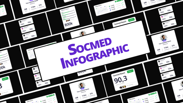 Photo of Social Media Infographic – Videohive 60316843