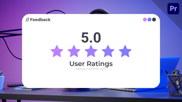Photo of Stars Review Rating | Premiere Pro – Videohive 60121915
