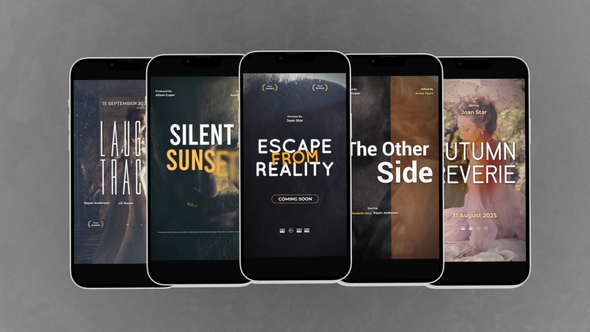 Photo of Stylish Movie Stories – Videohive 59981479
