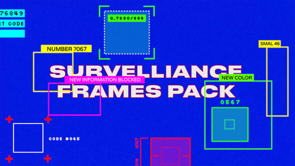 Photo of Survelliance Frames Pack – Videohive 60024287