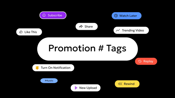 Photo of Tag Promotion – Videohive 60294672