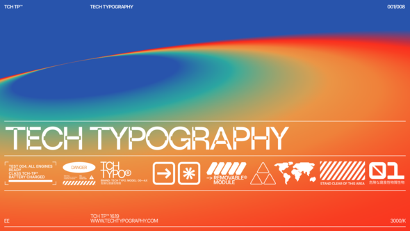 Photo of Tech Typography | DR – Videohive 60301550