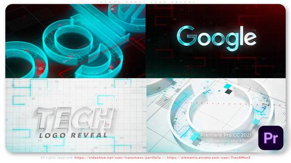 Photo of Techno Draft Logo Reveal – Futuristic Blueprint Animation – Videohive 60295781