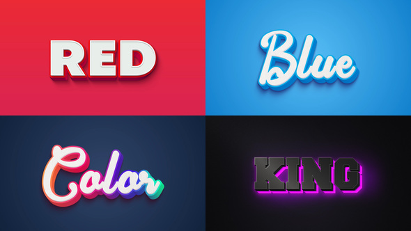 Photo of Text Effect – 3D Style 02 – Videohive 60377833