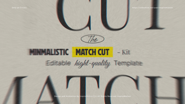 Photo of Text Match Cut – Videohive 60441449
