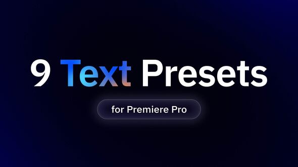 Photo of Text Presets | MOGRT – Videohive 59985606
