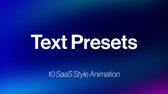 Photo of Text Presets – Videohive 60097637