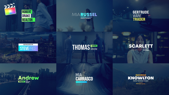Photo of Text Titles for Final Cut Pro – Videohive 59734164