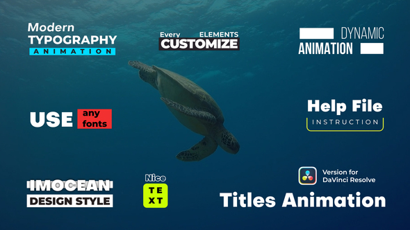 Photo of Titles Animation | DaVinci Resolve – Videohive 60229519