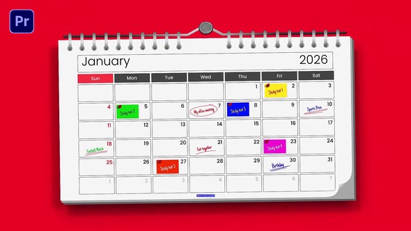 Photo of Ultimate Calendar – Videohive 60406595