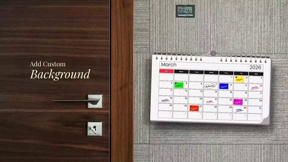 Photo of Ultimate Calender – Videohive 60318352