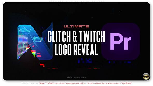 Photo of Ultimate Glitch & Twitch Logo Reveal – Videohive 60175643