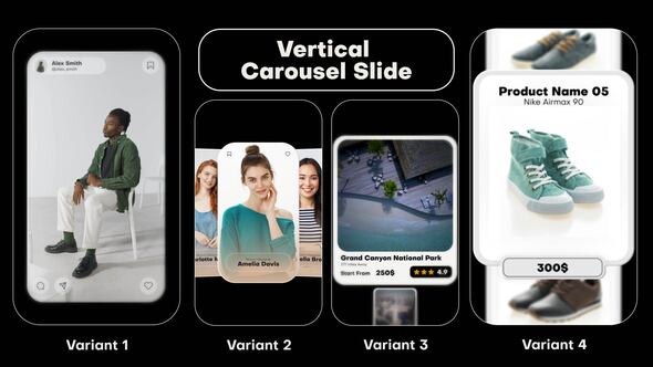 Photo of Vertical Carousel Slide – Videohive 60091546