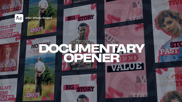 Photo of Vertical Documentary Openers – Videohive 58540945