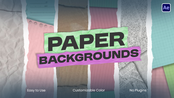 Photo of Vertical Paper Backgrounds – Videohive 60084243