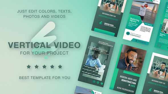 Photo of Vertical Promo Teal  Green – Videohive 60323067