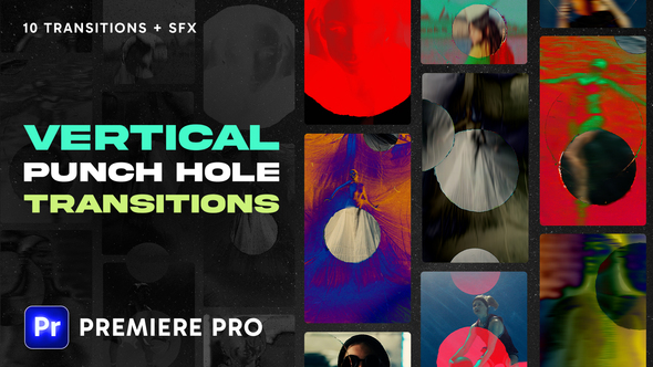 Photo of Vertical Punch Hole Transitions – Videohive 60071342