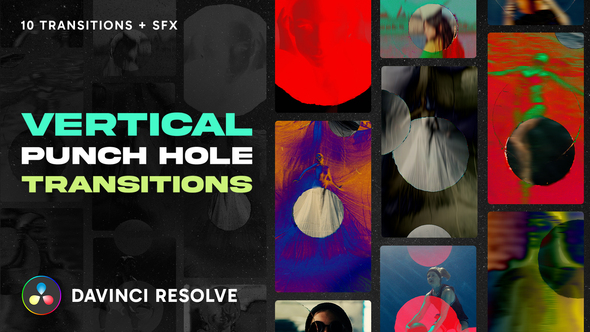 Photo of Vertical Punch Hole Transitions – Videohive 60071345