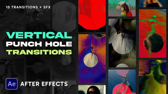 Photo of Vertical Punch Hole Transitions – Videohive 60071391