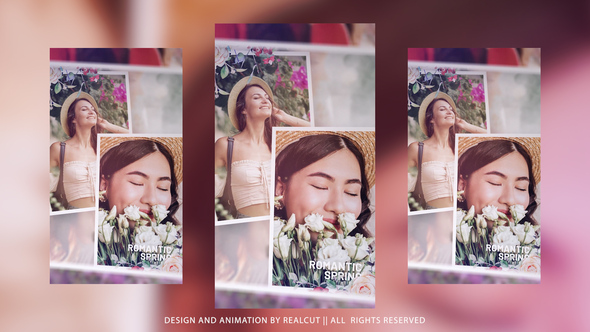 Photo of Vertical Romantic Spring – Videohive 60094794